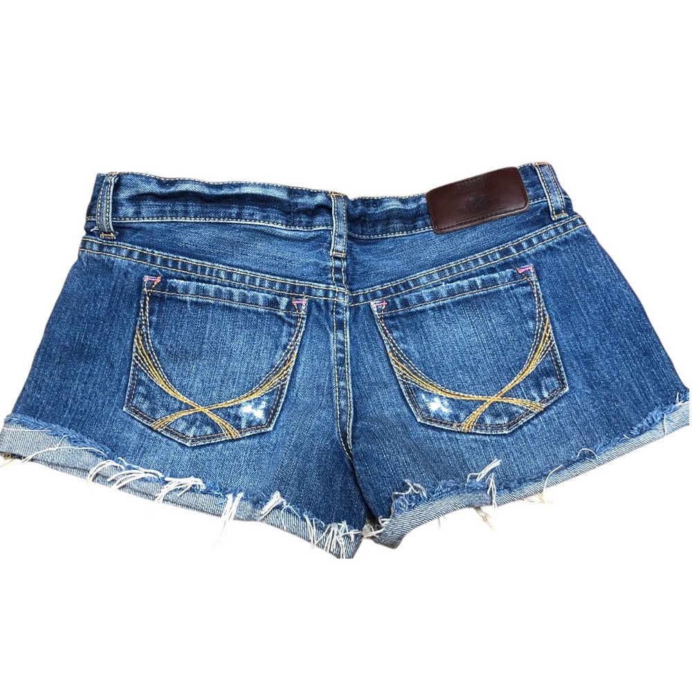 🔥4 For $20 PINK Victoria's Secret 1986 Denim Blue Jean Shorts